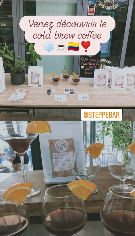 Cold brew @ Steppebar
